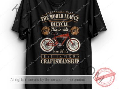 Legendary Bike Ride Art Work For The World League Bicycle Classic – Premium Design Bundle | PNG, AI, EPS, PSD, JPG, and HTML
