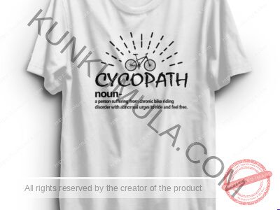 CYCOPATH RIDERS ART WORK | Artwork In PNG| Ai-File| EPS | HTML | PSD |JPG | for T-shirts, hoodies, tote bags, wall art, stickers, mugs, and more