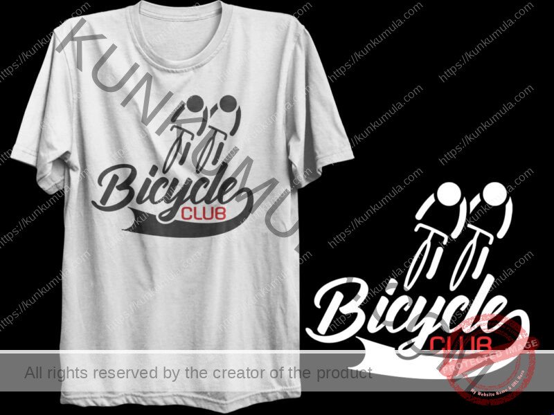 Bicycle Club Artwork | Artwork In PNG| Ai-File| EPS | HTML | PSD | JPG | for T-shirts, hoodies, tote bags, wall art, stickers, mugs, and more