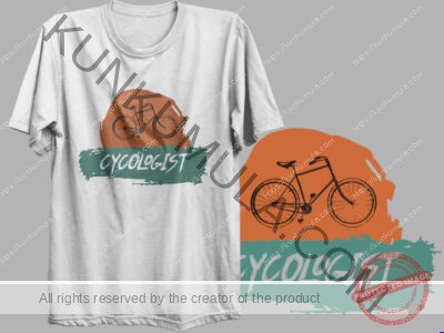CYCOLOGIST CYCLING ARTWORK | Artwork In PNG| Ai-File| EPS | HTML | PSD | JPG | for T-shirts, hoodies, tote bags, wall art, stickers, mugs, and more