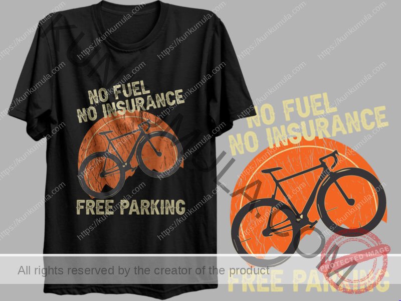 NO FUEL NO INSURANCE FREE PARKING ARTWORK | Artwork In PNG| Ai-File| EPS | HTML | PSD | JPG | for T-shirts, hoodies, tote bags, wall art, stickers, mugs, and more