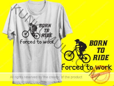 Born To Ride Forced To Work Artwork | Artwork In PNG| Ai-File| EPS | HTML | PSD | JPG | for T-shirts, hoodies, tote bags, wall art, stickers, mugs, and more