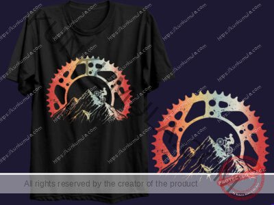 Bike Art Work | Artwork In PNG| Ai-File| EPS | HTML | PSD | JPG | for T-shirts, hoodies, tote bags, wall art, stickers, mugs, and more