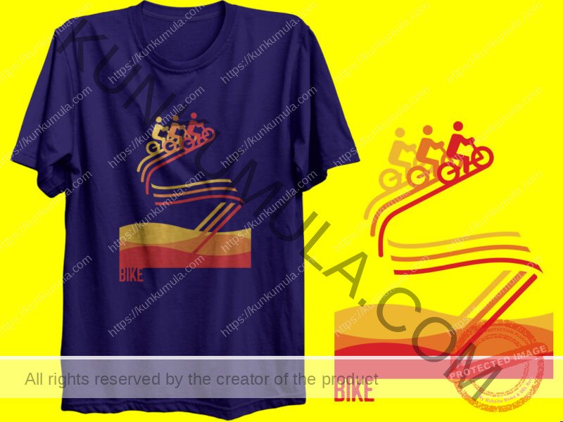 049 Bike Artwork | Artwork In PNG| Ai-File| EPS | HTML | PSD | JPG | for T-shirts, hoodies, tote bags, wall art, stickers, mugs, and more