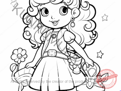 07-45 | With Your Kids | Family Fun | Print & Color – High Resolution Kids Colouring Page