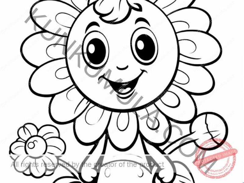 Color With Your Kids | Family Fun Printable Coloring Page | High-Resolution JPG