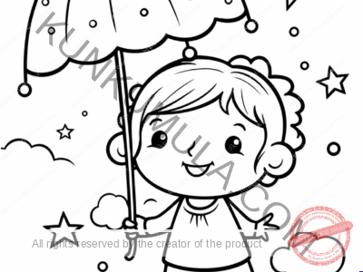 07-97 | With Your Kids | Family Fun | Print & Color – High Resolution Kids Colouring Page