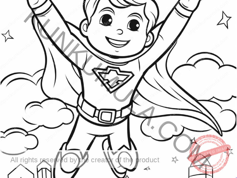 07-99 | With Your Kids | Family Fun | Print & Color – High Resolution Kids Colouring Page