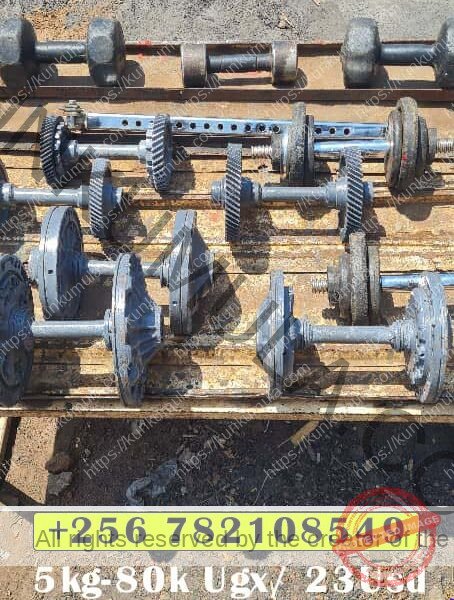 Dumbbells 5kg-80k Ugx/ 23Usd