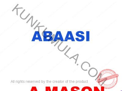 AM ABAASI A MASON