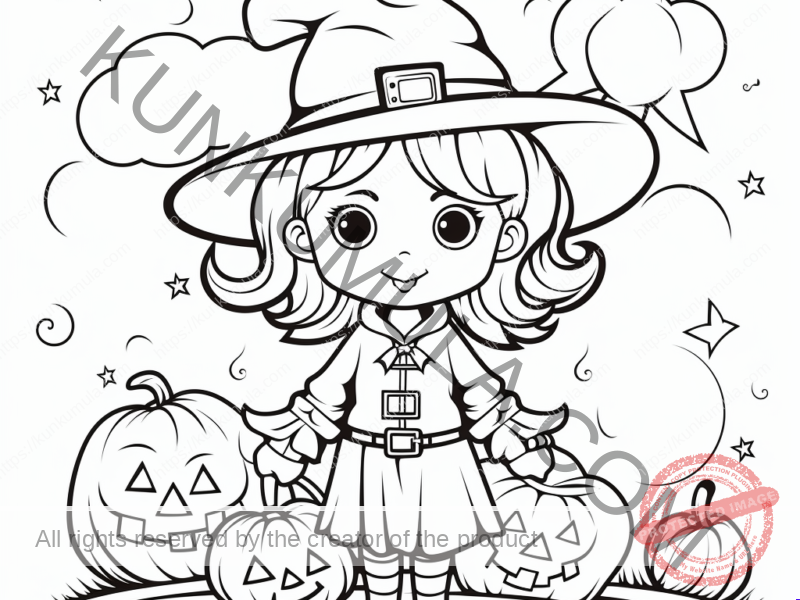 Halloween 5 | With Your Kids | Family Fun | Print & Color