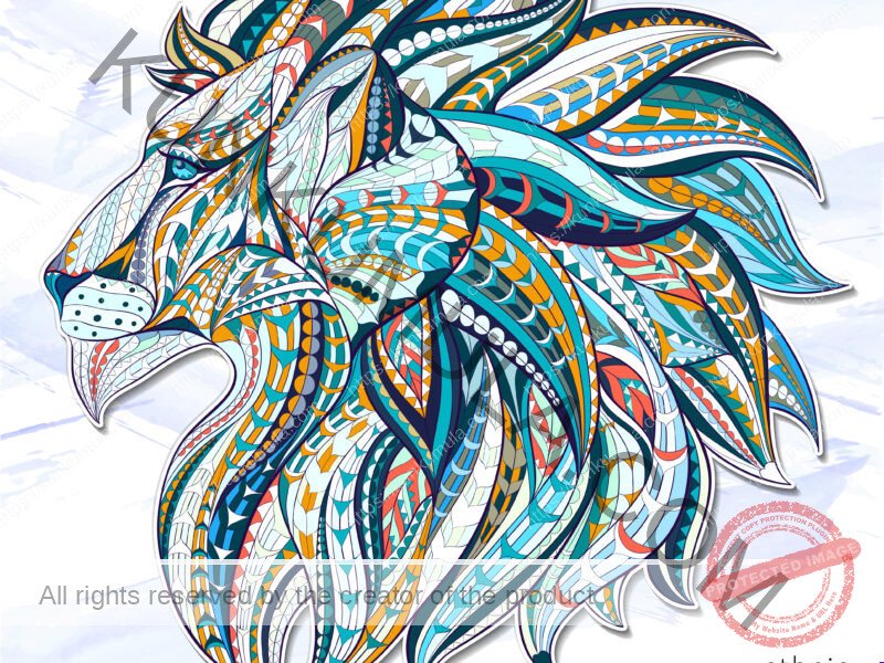 IZO 11 Source Patterned Animal Ethnic Jpg & Eps File Formats Art- Work