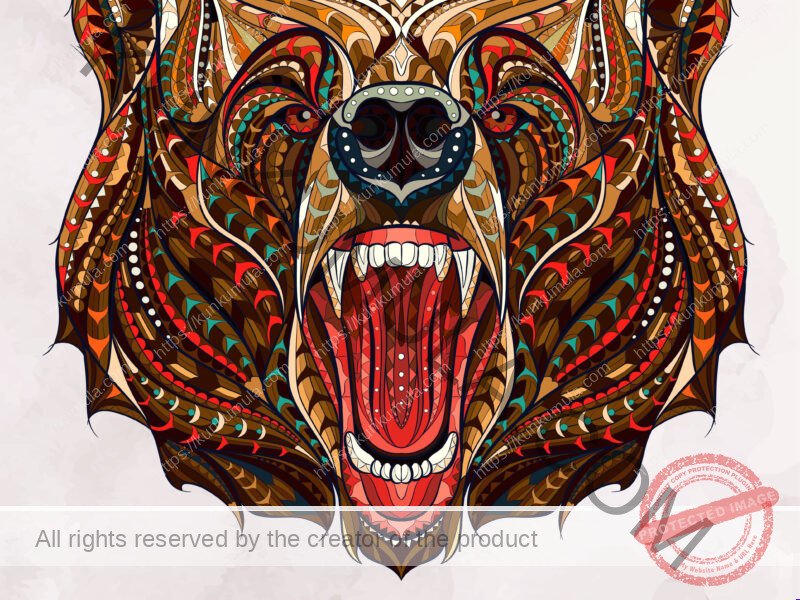 IZO 13 Source Patterned Animal Ethnic Jpg & Eps File Formats Art- Work