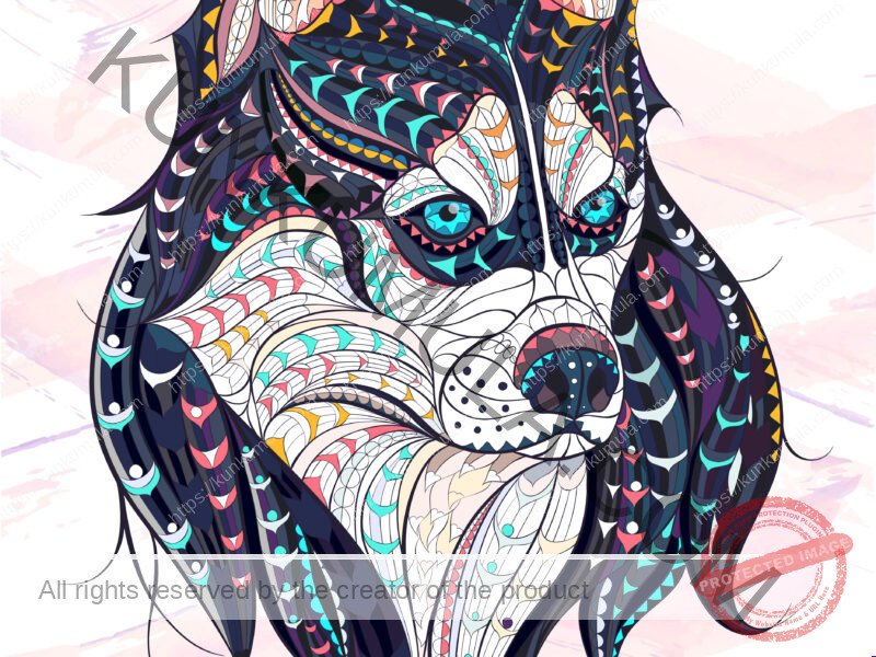 IZO 15 Source Patterned Animal Ethnic Jpg & Eps File Formats Art- Work