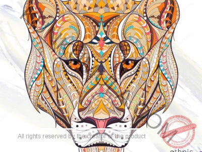 IZO 16 Source Patterned Animal Ethnic Jpg & Eps File Formats Art- Work