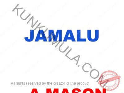 JAMALU AM A MASON
