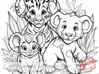 Jungle Safari 5| Color With Your Little Ones | family Fun