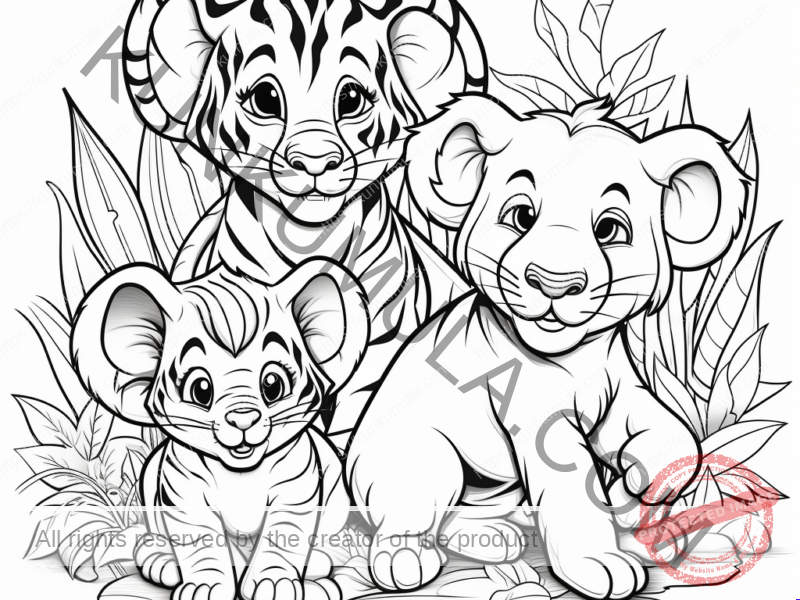 Jungle Safari 5| Color With Your Little Ones | family Fun
