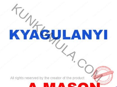 KYAGULANYI AM A MASON