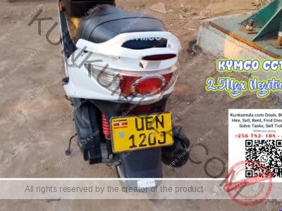 KYMCO CC125 – Gently Used Japan Motorcycle – UGX 2,500,000 (Negotiable)