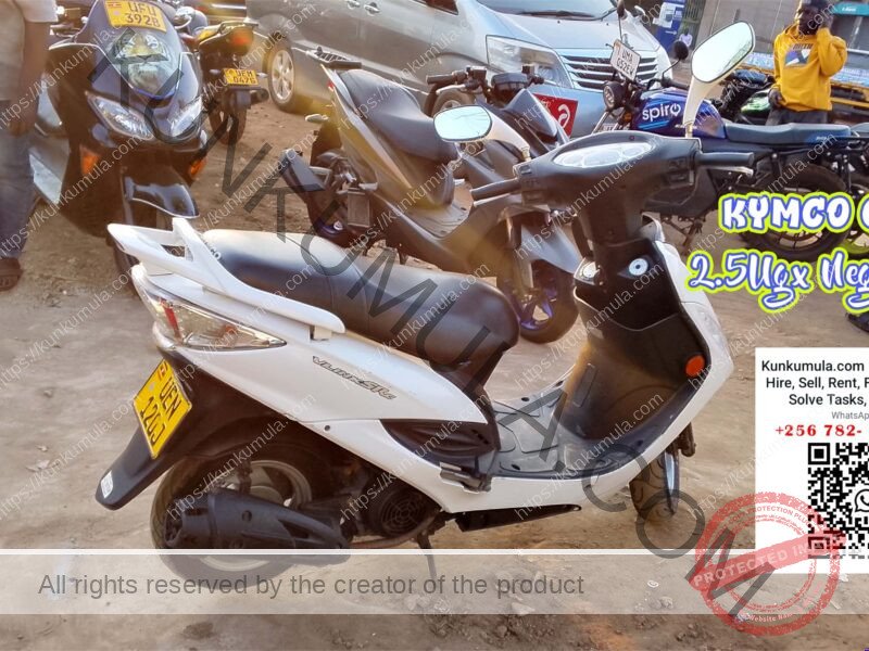 KYMCO CC125 – Gently Used Japan Motorcycle – UGX 2,500,000 (Negotiable)