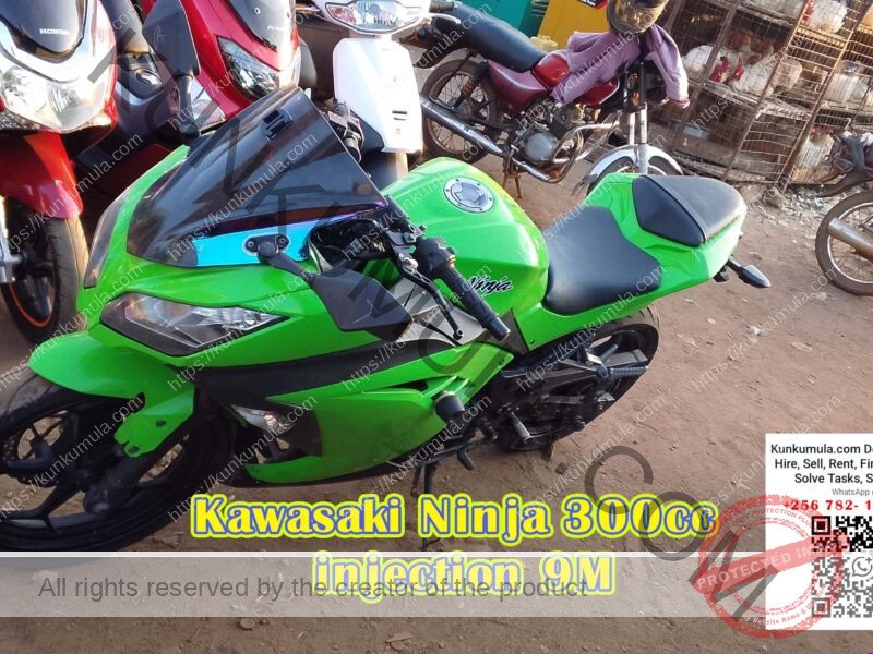 Kawasaki Ninja 300cc Fuel Injection – Only UGX 9,000,000 (Negotiable)