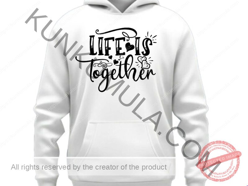 Life Is Together Artwork – Premium PNG, DXL & AI Design Files for Creative Projects
