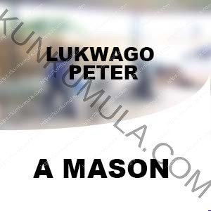 LUKWAGO PETER | A MASON FROM UGANDA BUILD STAFF