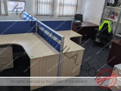 Cluster Desk | Workstation| Modular Office Cubicle | L-Shaped Workstation| Face-to-Face Workstation