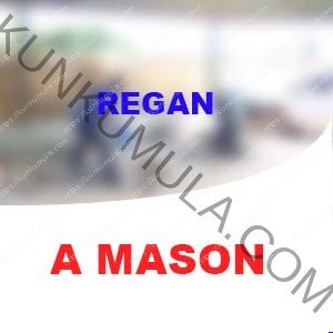 REGAN IS MY NAME | AM A MASON UGANDA