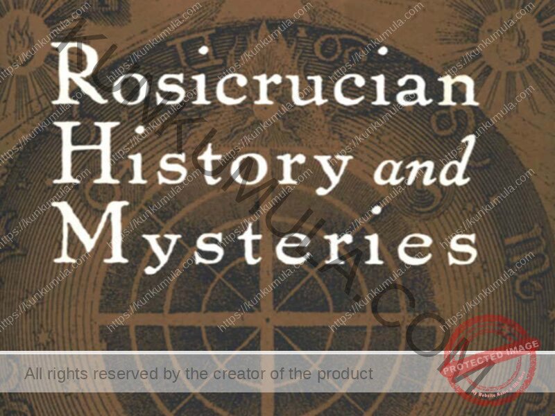 Rosicrucian History and Mysteries Chnistian Reliss Book In Pdf