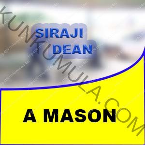 SIRAJI DEAN | MASON FROM UGANDA