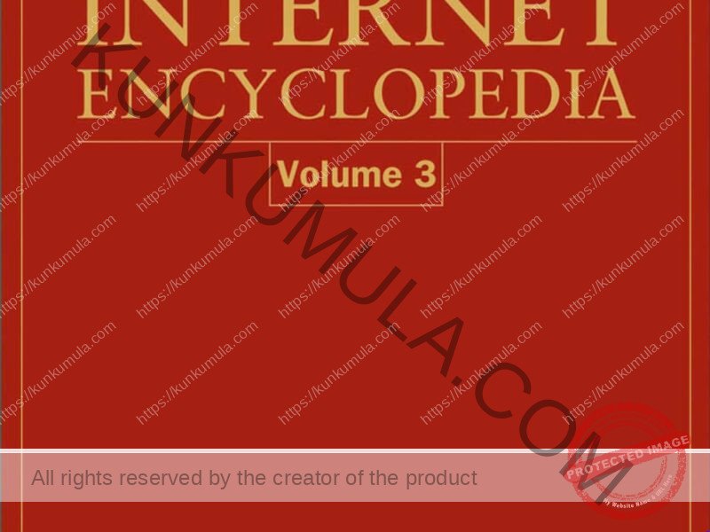 THE INTERNET ENCYCLOPEDIA Volume 3 P–Z Hossein Bidgoli Editor-in-Chief California State University Bakersfield, California