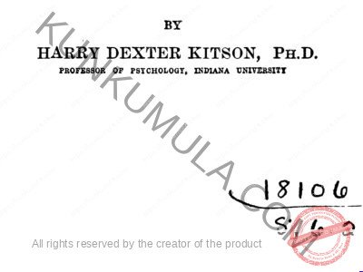 The Mind of the Buyer: A Psychology of Selling [ 1921 ] Book In Pdf