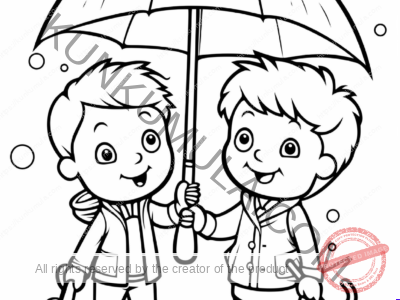 Twins Color For Kids