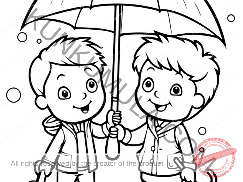 Twins Color For Kids