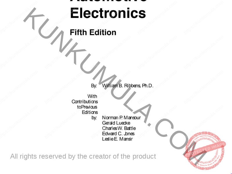 Understanding Automotive Electronics | Book In Pdf