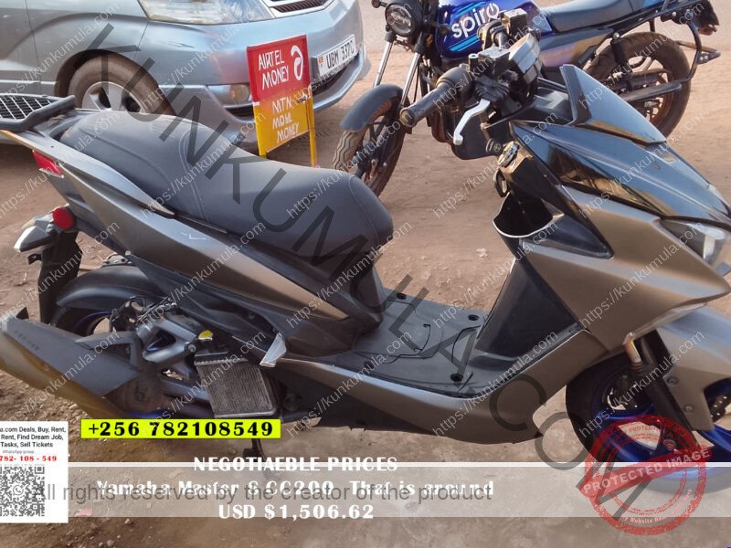 Yamaha Master S CC200 – Excellent Japan Used Motorcycle UGX 5,500,000 (Approximately USD $1,506.62)