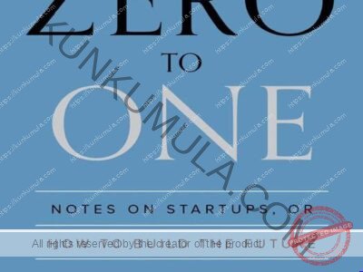 Zero to One Notes on Startups, or How to Build the Future