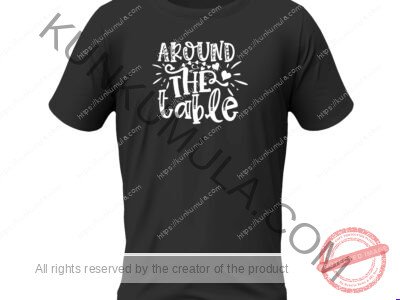 Around The Table Art Work | PNG, DXL & AI | Premium Design for T-Shirts, Hoodies & More
