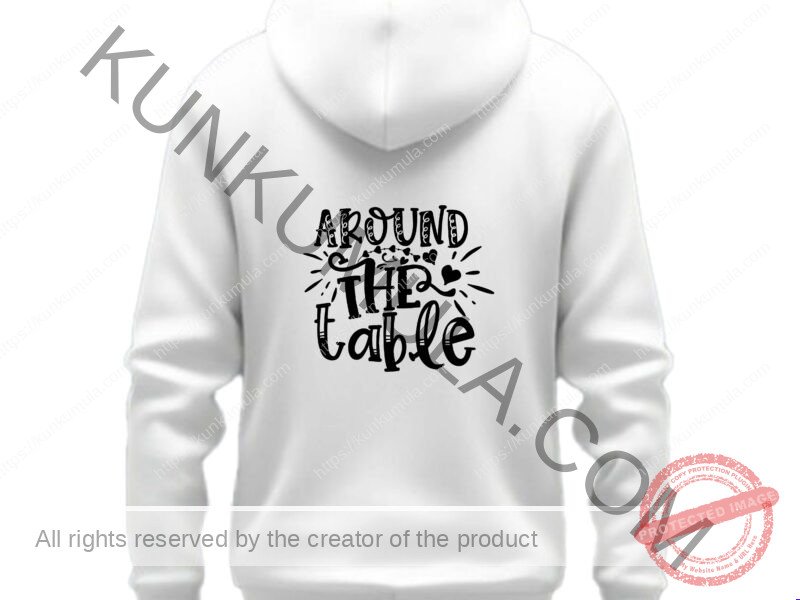Around The Table Art Work | PNG, DXL & AI | Premium Design for T-Shirts, Hoodies & More