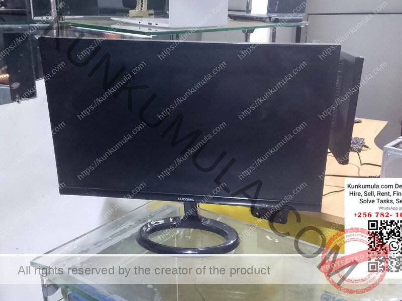 IPS Lucoms 24-Inch Monitor – Brand New | Only UGX 350,000 ( Negotiable )