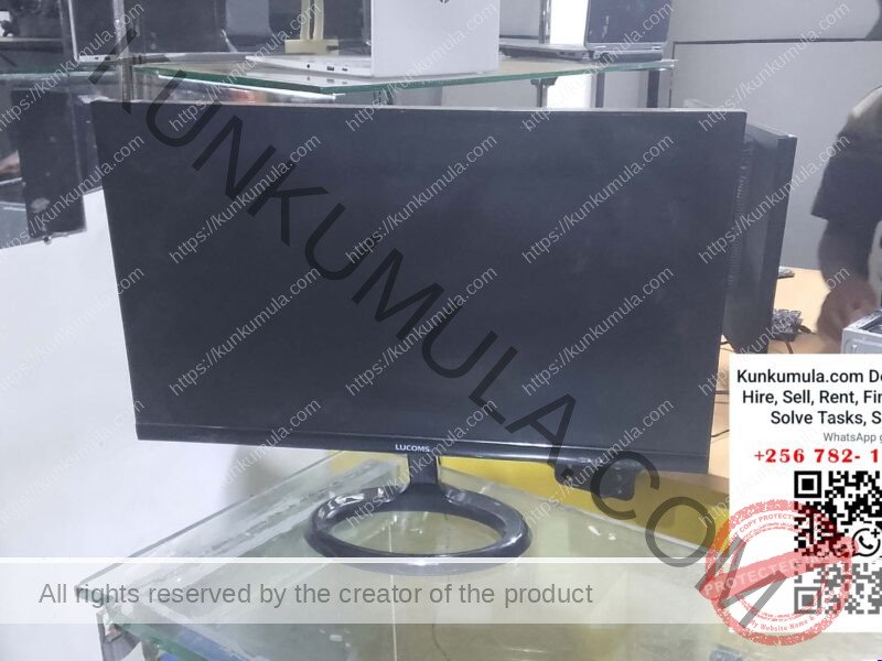 IPS Lucoms 24-Inch Monitor – Brand New | Only UGX 350,000 ( Negotiable )