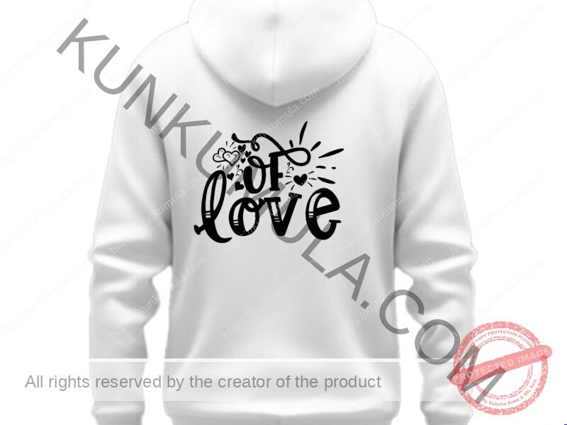 Of Love Art Work | PNG, DXF & AI Files for T-Shirts, Hoodies, Tote Bags, Wall Art & More