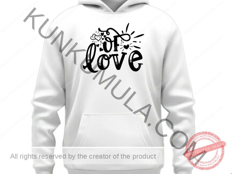 Of Love Art Work | PNG, DXF & AI Files for T-Shirts, Hoodies, Tote Bags, Wall Art & More