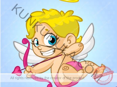 14 Cupid Artwork | Artwork Ai-File| EPS | JPG | for T-shirts, hoodies, tote bags, wall art, stickers, mugs, Flames and more