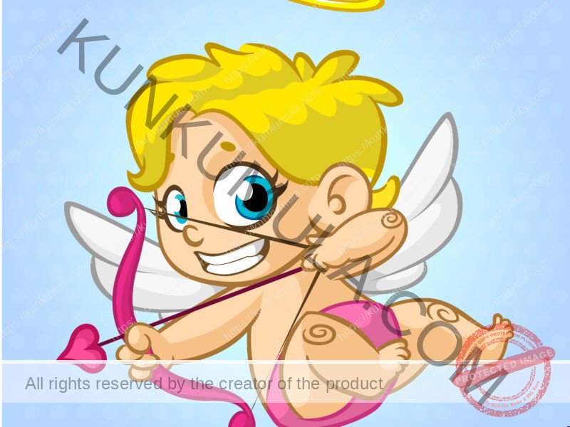 14 Cupid Artwork | Artwork Ai-File| EPS | JPG | for T-shirts, hoodies, tote bags, wall art, stickers, mugs, Flames and more