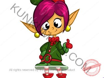 Elf Woman Artwork | Artwork Ai-File| EPS | JPG | for T-shirts, hoodies, tote bags, wall art, stickers, mugs, Flames and more