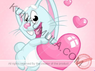 8 Bunny Artwork | Artwork Ai-File| EPS | JPG | for T-shirts, hoodies, tote bags, wall art, stickers, mugs, Flames and more