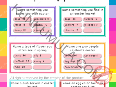 Easter Family Fend For Kids Fun | Kids Games